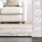 Nuloom Kirsi Vintage Medallions Machine Washable Area Rug 4ft x 6ft BIJL11B-406 - alternate 6